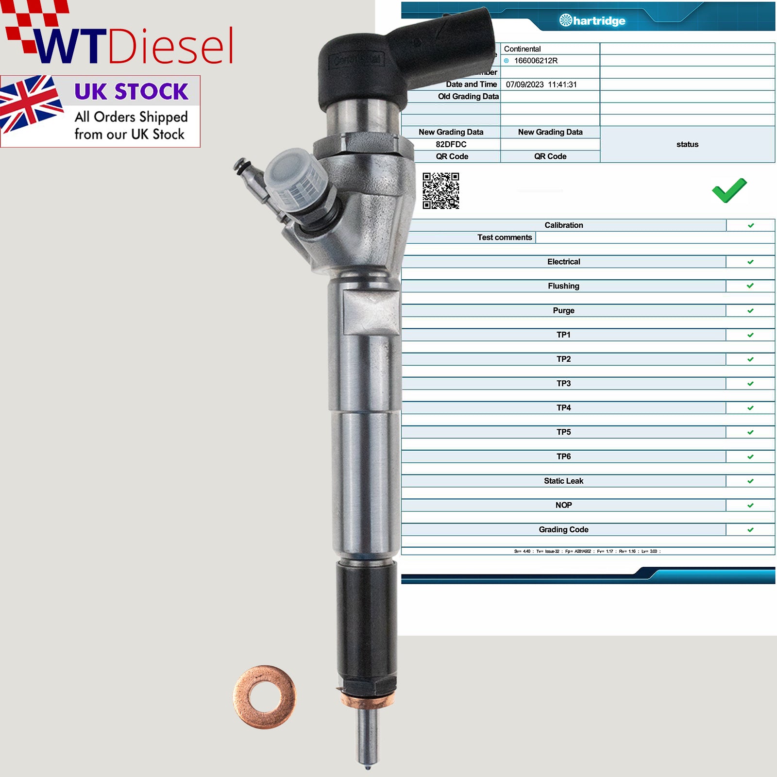 るー Renault Kadjar Diesel Injector | 1.5 dCi | H8201100113 166006212R