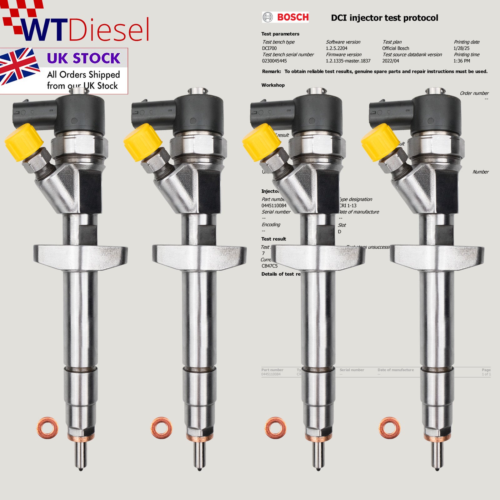 X4 Renault Injector | 2.2 dCi | Bosch 0445110084 8200084534