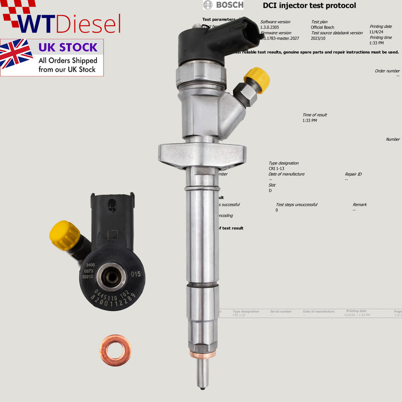 Nissan Opel Renault Diesel Injector | 2.2 dCI | Bosch 0445110102 3190330