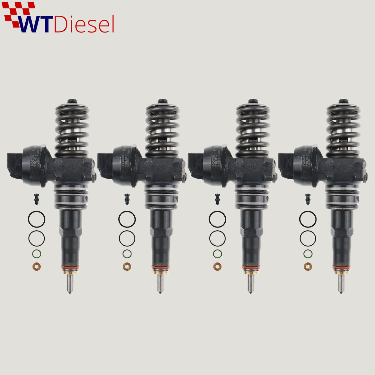 X4 Seat Skoda VW Ford Galaxy Diesel Injector | TDI 1.9 | Bosch 0414720209 038130073AR