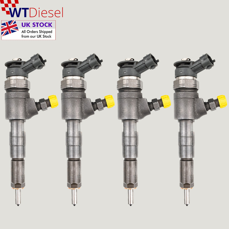 4X Citroen Peugeot Injector | 1.4 HDi | Bosch 0445110252 0986435143