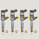 4X Citroen Peugeot Injector | 1.4 HDi | Bosch 0445110252 0986435143