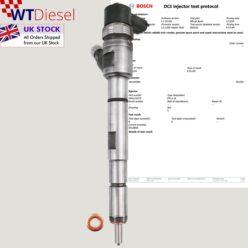 Hyundai Kia Injector | 2.5 CRDi | Bosch 0445110275 33800-4A500