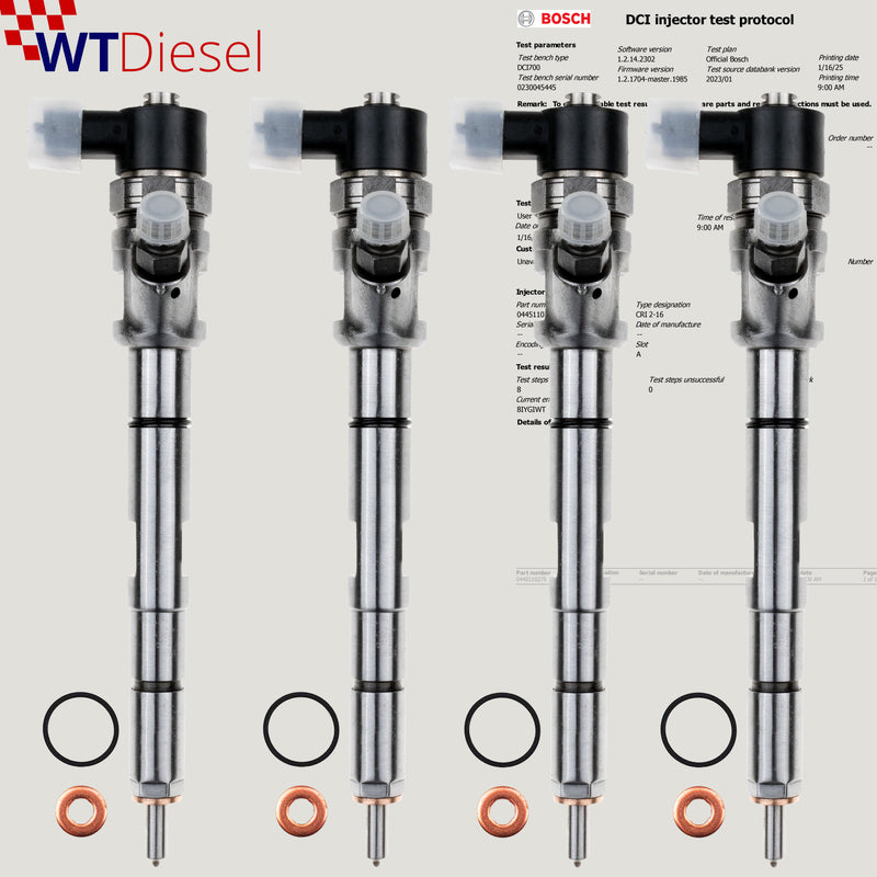 X4 Hyundai Kia Injector | 2.5 CRDi | Bosch 0445110275 33800-4A500