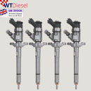 X4 Citroen Peugeot Jumpy Injector | 1.6 HDi | Bosch 0445110311 0986435146