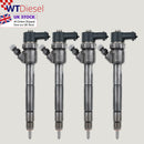 X4 Hyundai Kia Carens Injector | 1.7 CRDi | Bosch 0445110411 33800-2A960