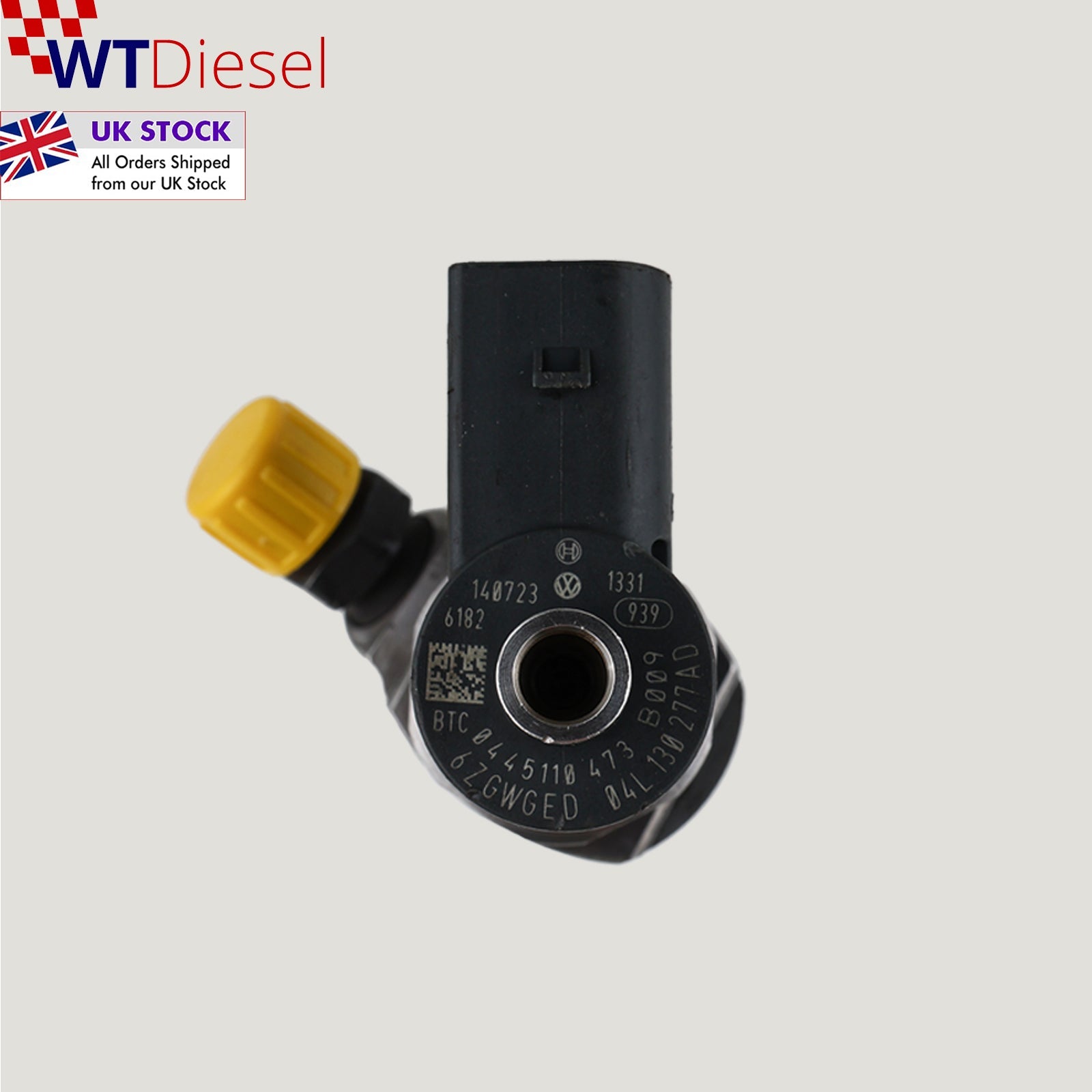 VW Audi SEAT 1.6 TDI Injector | Bosch 0445110473 04L130277AD
