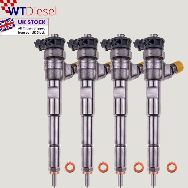 4X Dacia Renault Nissan Injector | 1.5 dCi | Bosch 0445110485 H8201108033