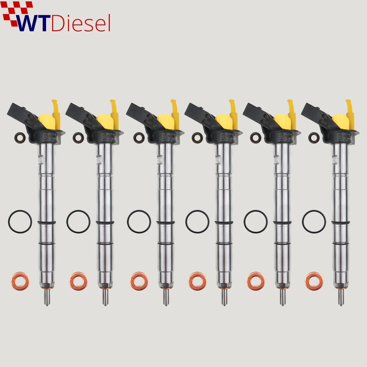 6X Audi A4 B7 Diesel Injector |3.0TDI| Bosch 0445115037 0445115079 059130277BD