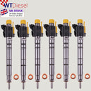 6X Jaguar Land Rover Range Rover 3.0 D Injector | 9X2Q9K546DB 0445116013