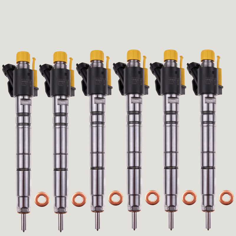 6X Jaguar Land Rover Range Rover 3.0 D Injector | 9X2Q9K546DB 0445116013