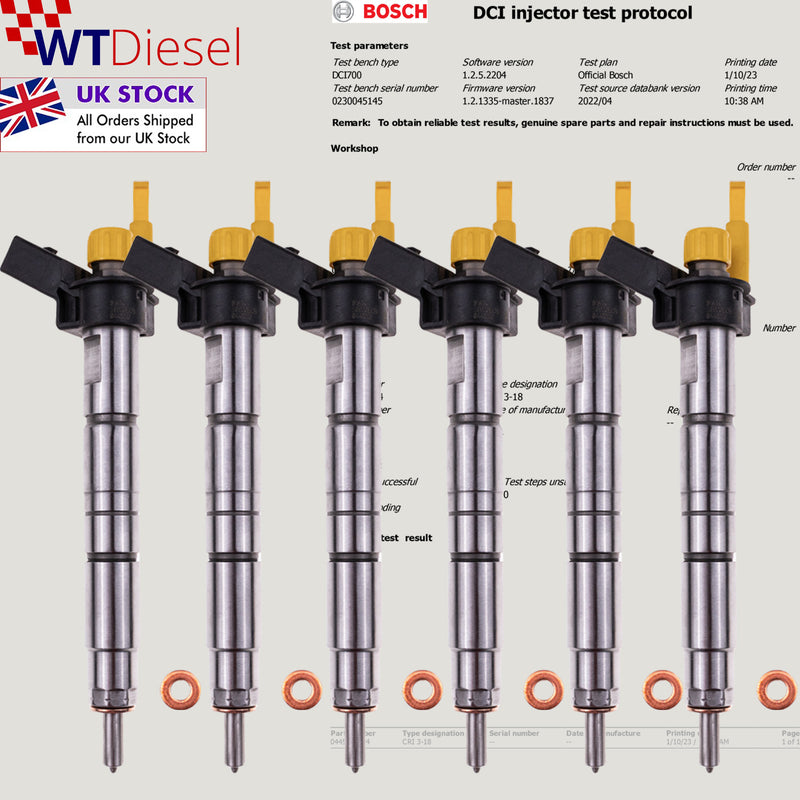 X6 BMW 1 3 5 7 X5 X6 Injector | 2.0D | Bosch 0445116024 0986435394