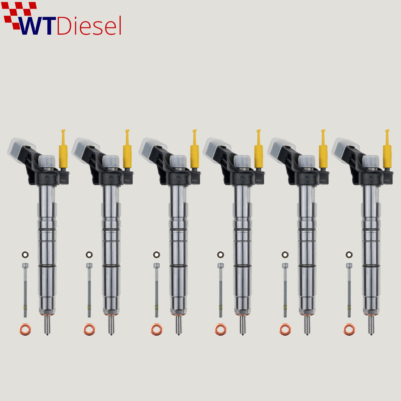 6x Sprinter CDI Mercedes Injector | 2.1/2.2 Diesel | Bosch 0445116026 A6420701187
