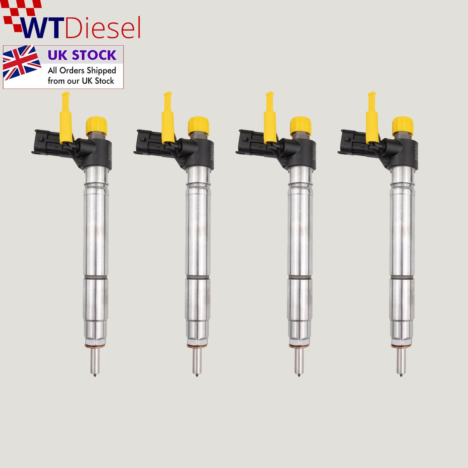 X4 Bosch Injector | Jeep Wrangler III 2.8 CRD | 35062005F 0445116041