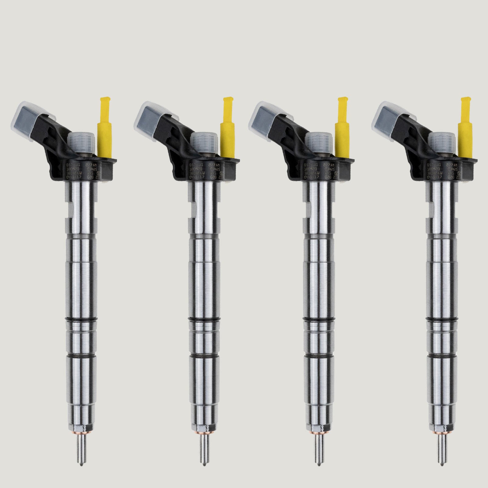4X Audi Q7 Diesel Fuel Injector |4.2 TDI| Bosch 0445117020 0986435412