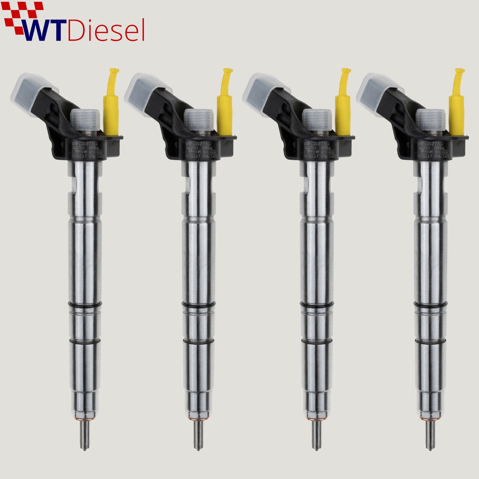 X4 Volkswagen Touareg Diesel Injector |3.0 TDI| Bosch 0445117076 059130277CD