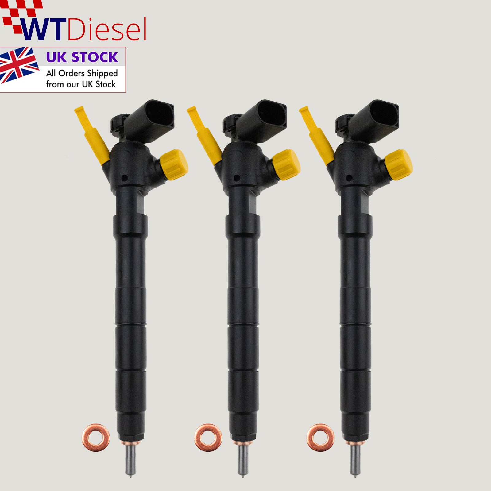 X3 VW Audi Seat Skoda Injector | 1.4 TDI | 04B130277N 04B130277J