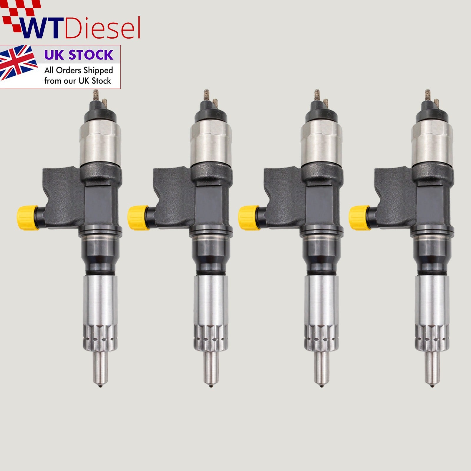 X4 Isuzu NPR NQR Diesel Injector | Denso 095000-5474 8973297030