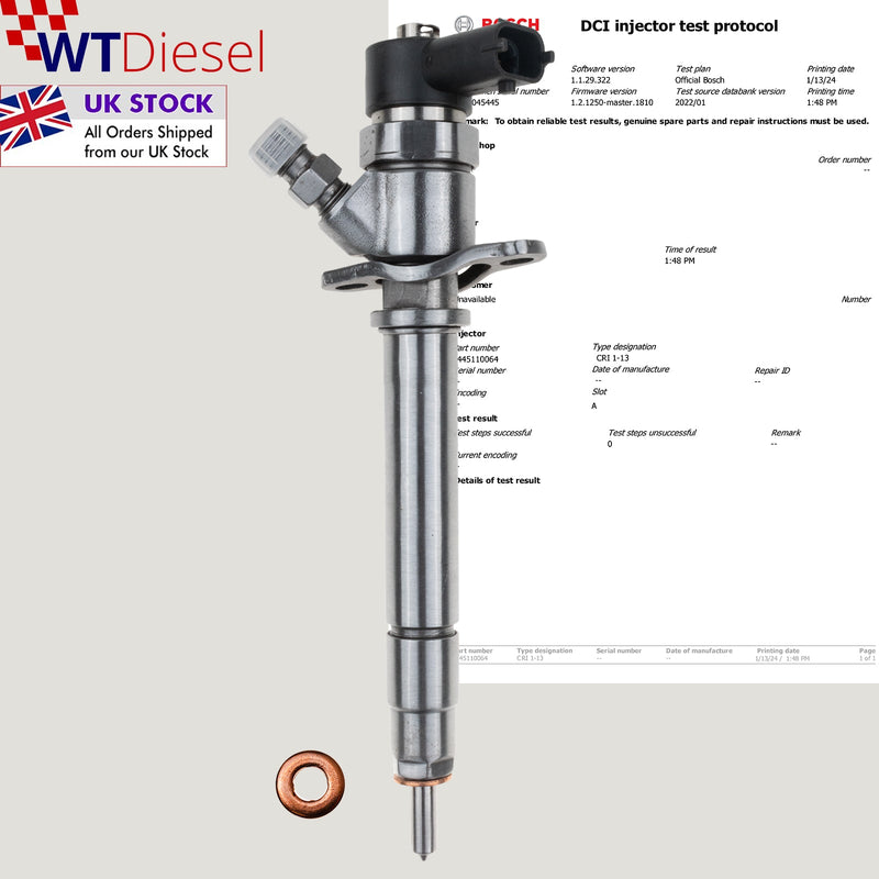 0445110078 0445110077 VOLVO S60 S80 V70 2.4 CDI DIESEL INJECTOR