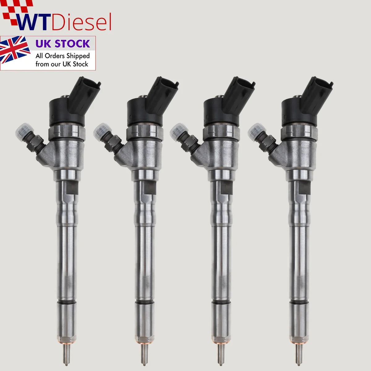X4 Kia Hyundai Diesel Injector | 2.0 CRDi | Bosch 0445110126 33800 21900