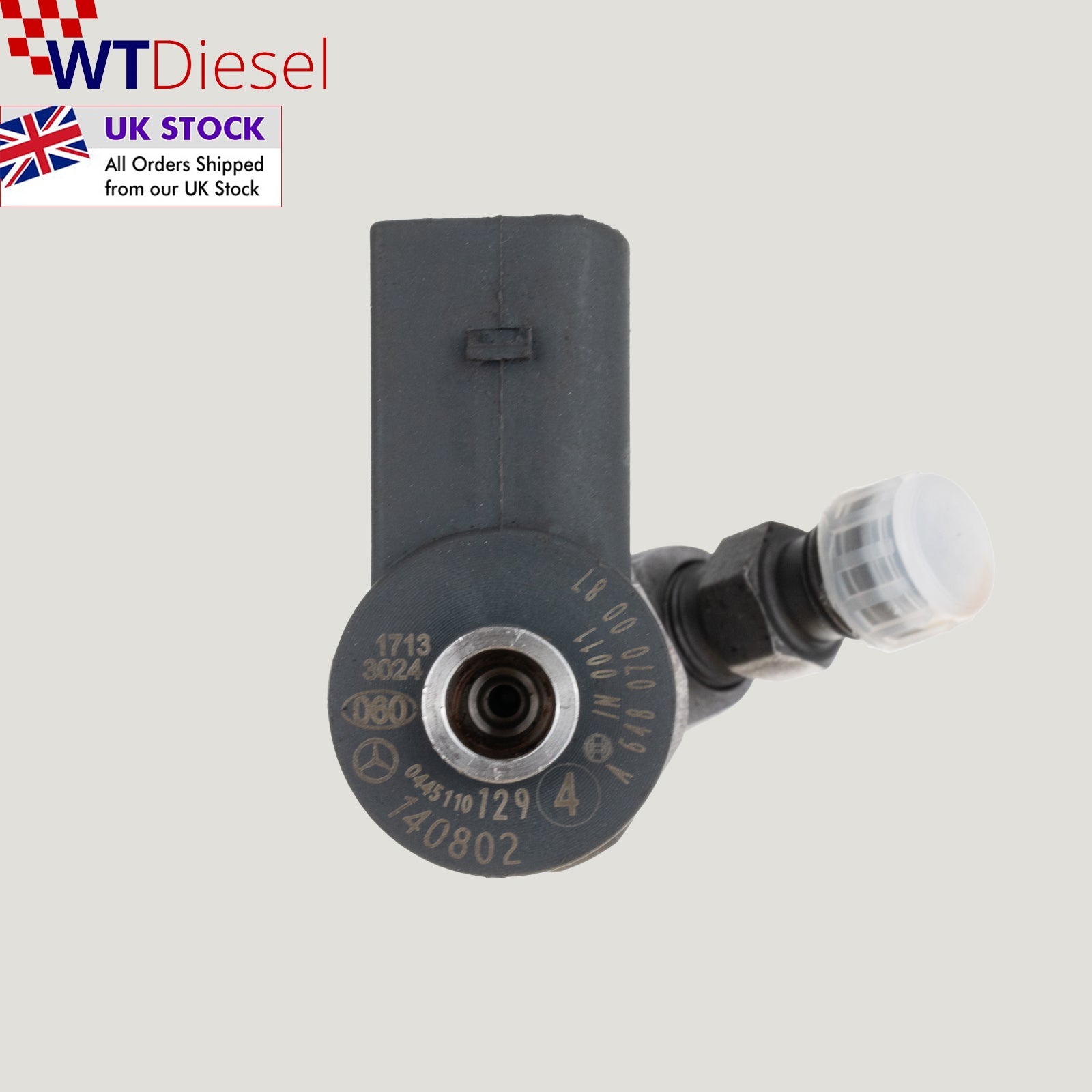 X4 Mercedes E-Class S-Class Diesel Injector | Bosch A6480700087 0445110129