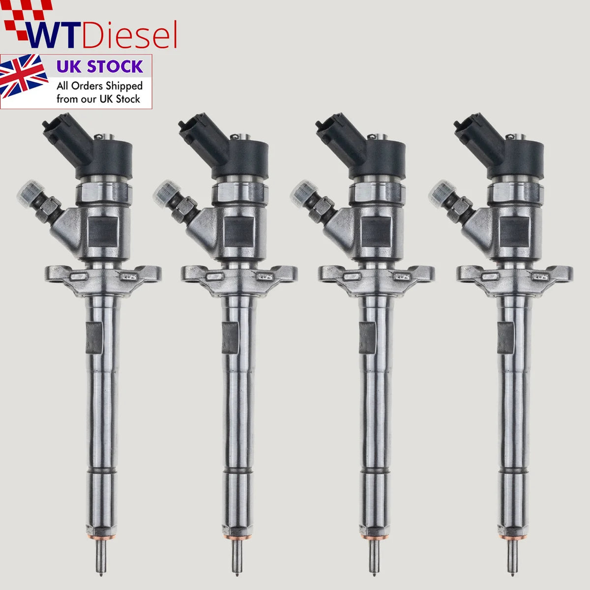 X4 Citroen Ford Mazda Peugeot Injector |1.6 HDi TDCi| Bosch 0445110188 3M5Q9A593GA