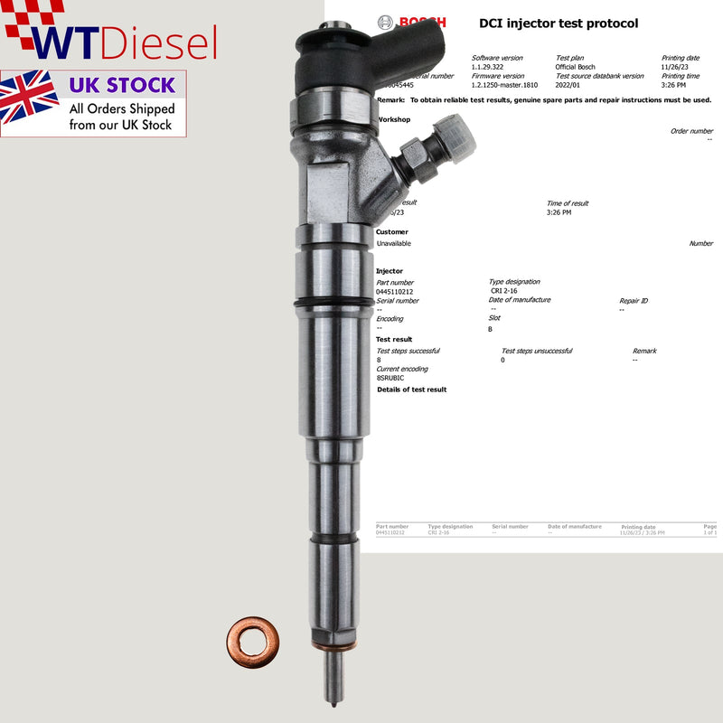 BMW 5 Series Injector | 3.0 D | Bosch 0445110212 13537794652