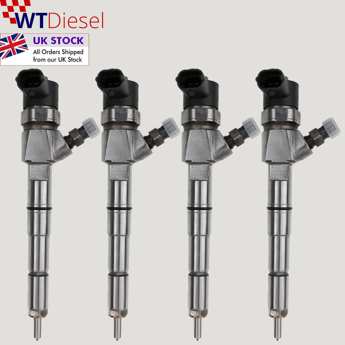 X4  Opel Fiat Alfa Romeo Cadillac Diesel Injector | 1.9D | Bosch 0445110243