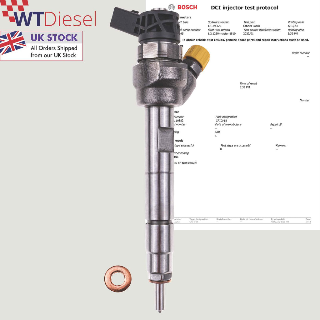 BMW Injector series 5 | 520d, 120d, 220d, 320d, 325d| Bosch 0445110382 ...
