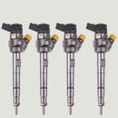 X4 BMW Diesel Injector | BMW 1 2 3 Series| Bosch 0445110478 0445110595