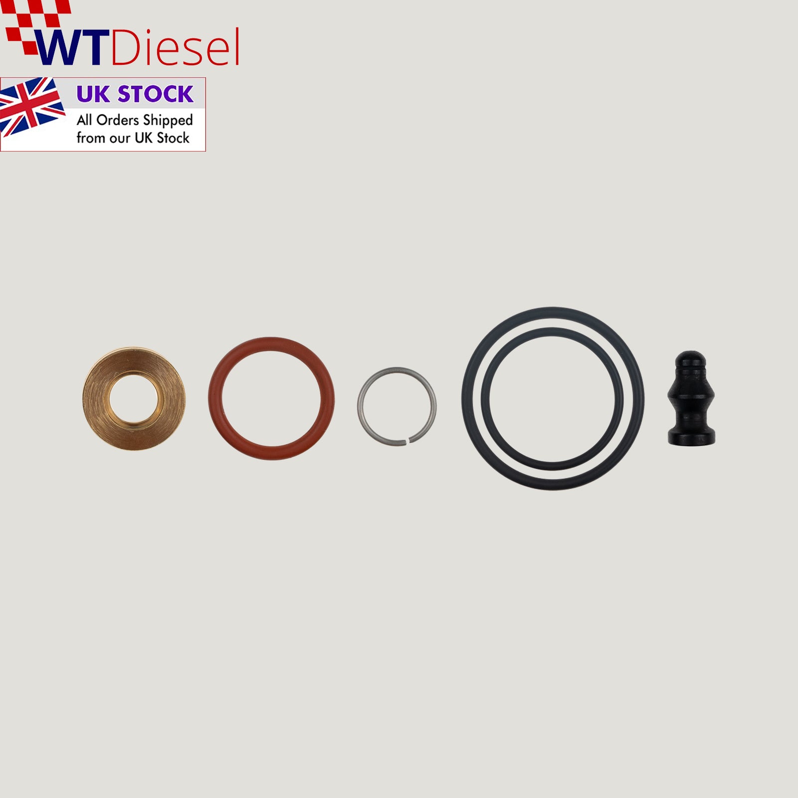 X4 SEALING SET BOSCH PDE UNIT VW 1.9 TD
