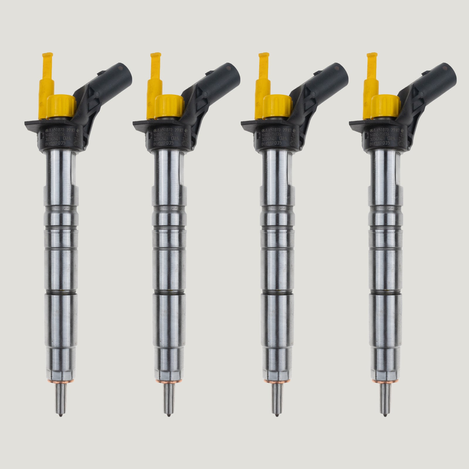 X4 Mercedes Injector |Classes A,C,E Sprinter| 0445117035 A6510702987