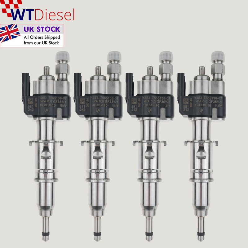 X4 13537565138-07 VDO FUEL INJECTOR BMW CABRIO 13537565137