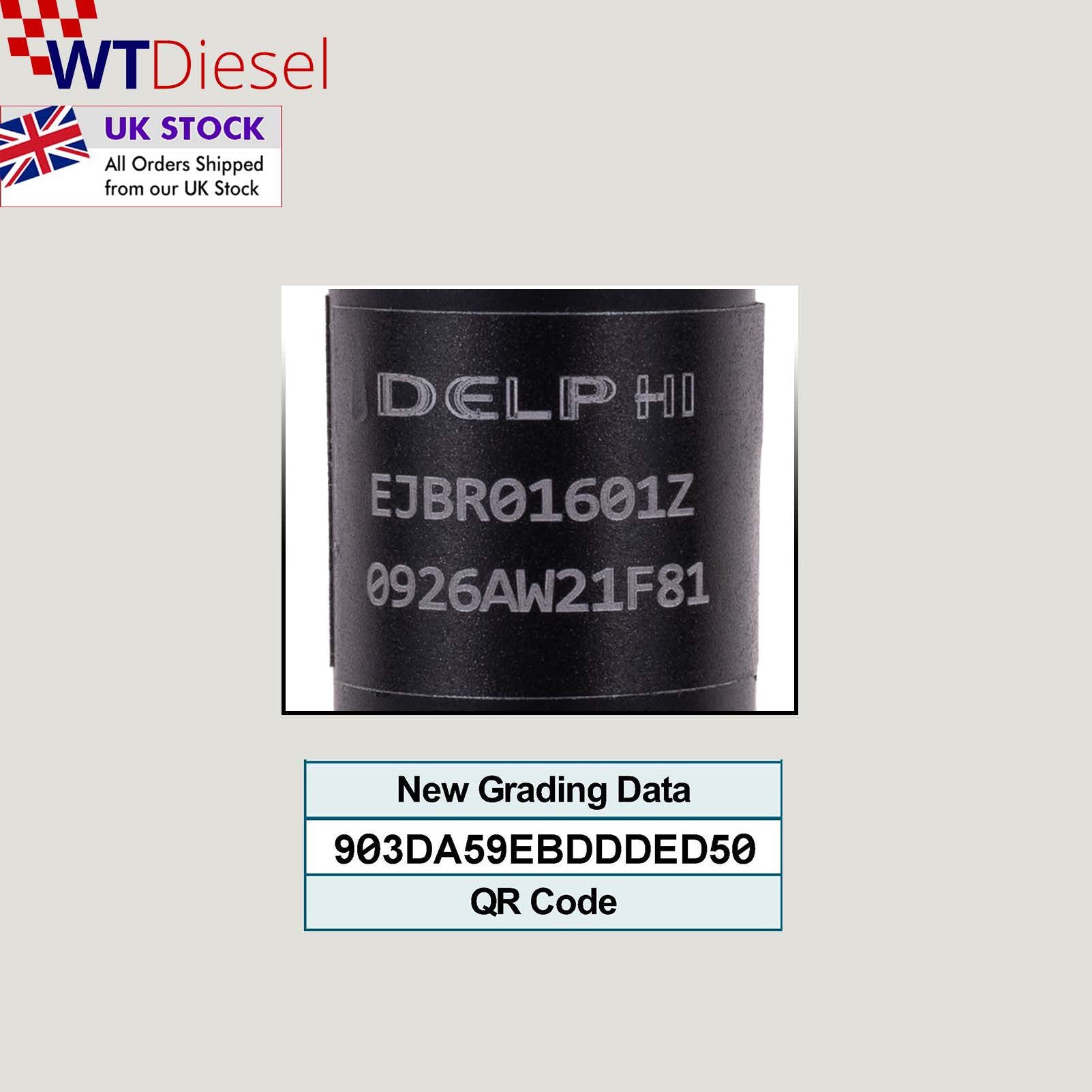 Ford Focus Transit Connect Injector | 1.8 TDCi | EJBR02201Z R01601Z R01301Z