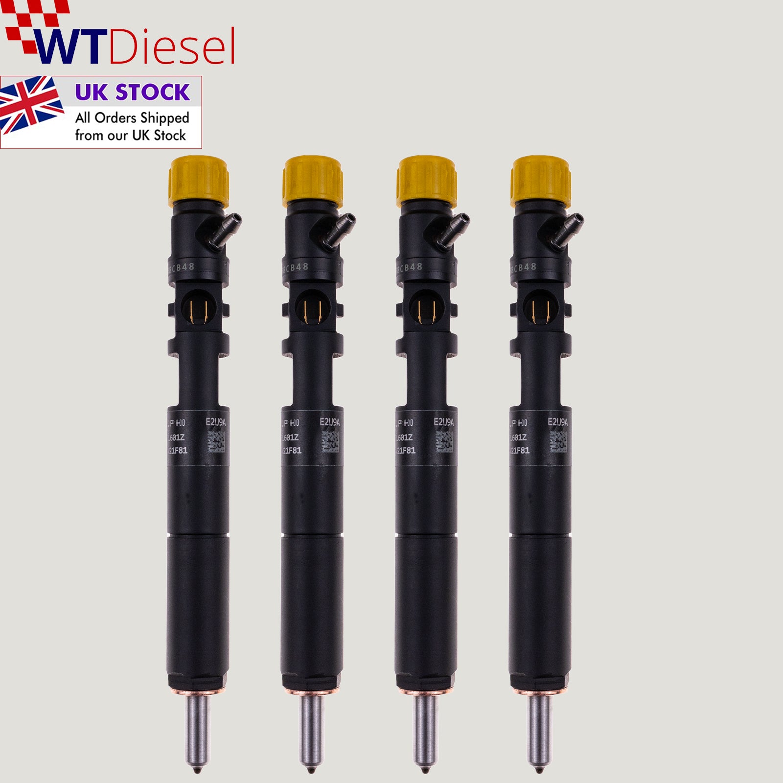 4x Ford Focus Transit Connect Injector | 1.8 TDCi | EJBR02201Z R01601Z R01301Z