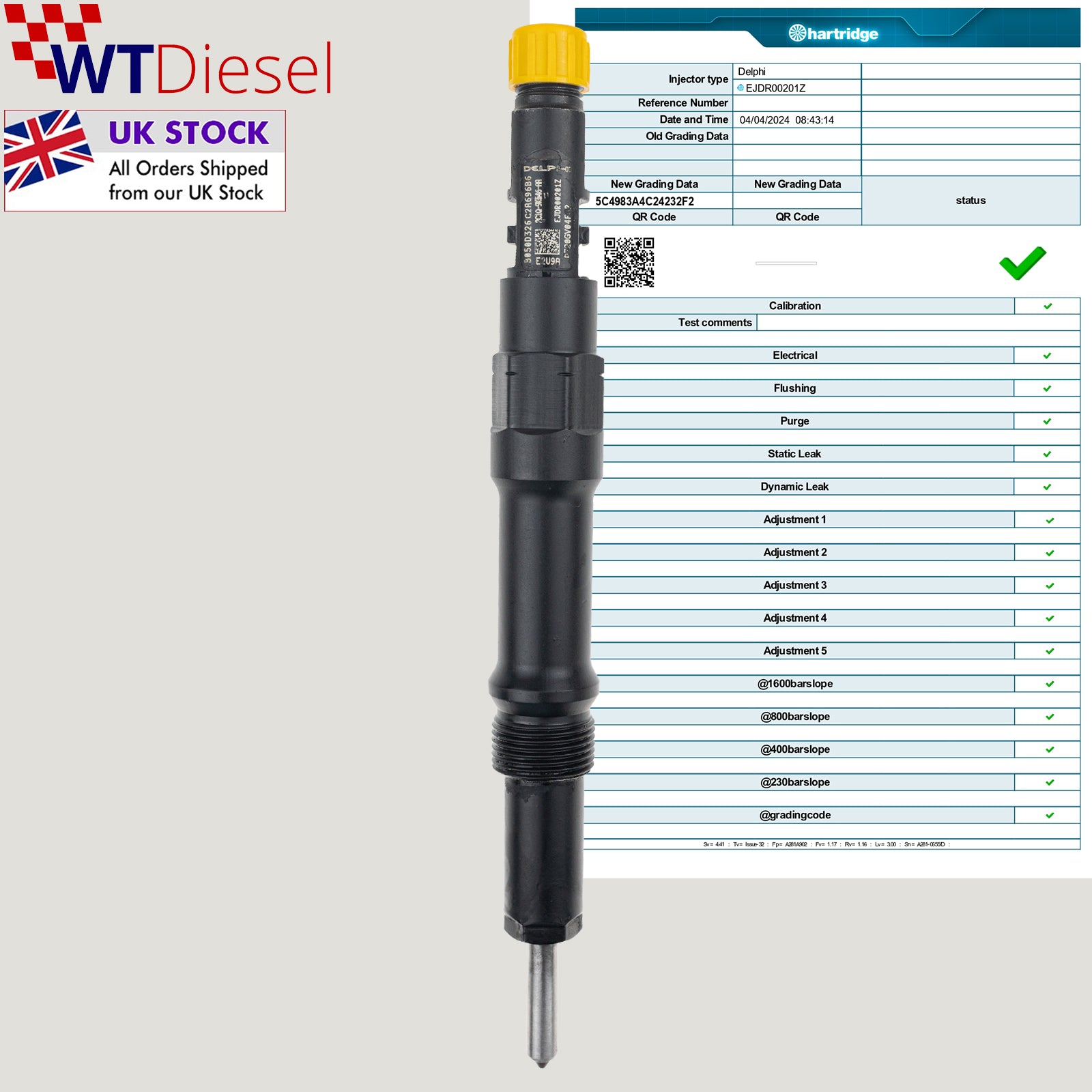 Ford Transit Mondeo Injector | 2.0 TDCi | Delphi 2C1Q9K546BA 1376692