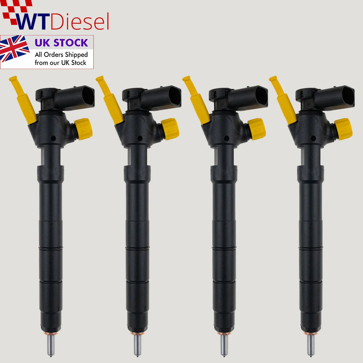 X4 VW Man Injector | 2.0 TDI | Delphi 04L130277BB 28565337
