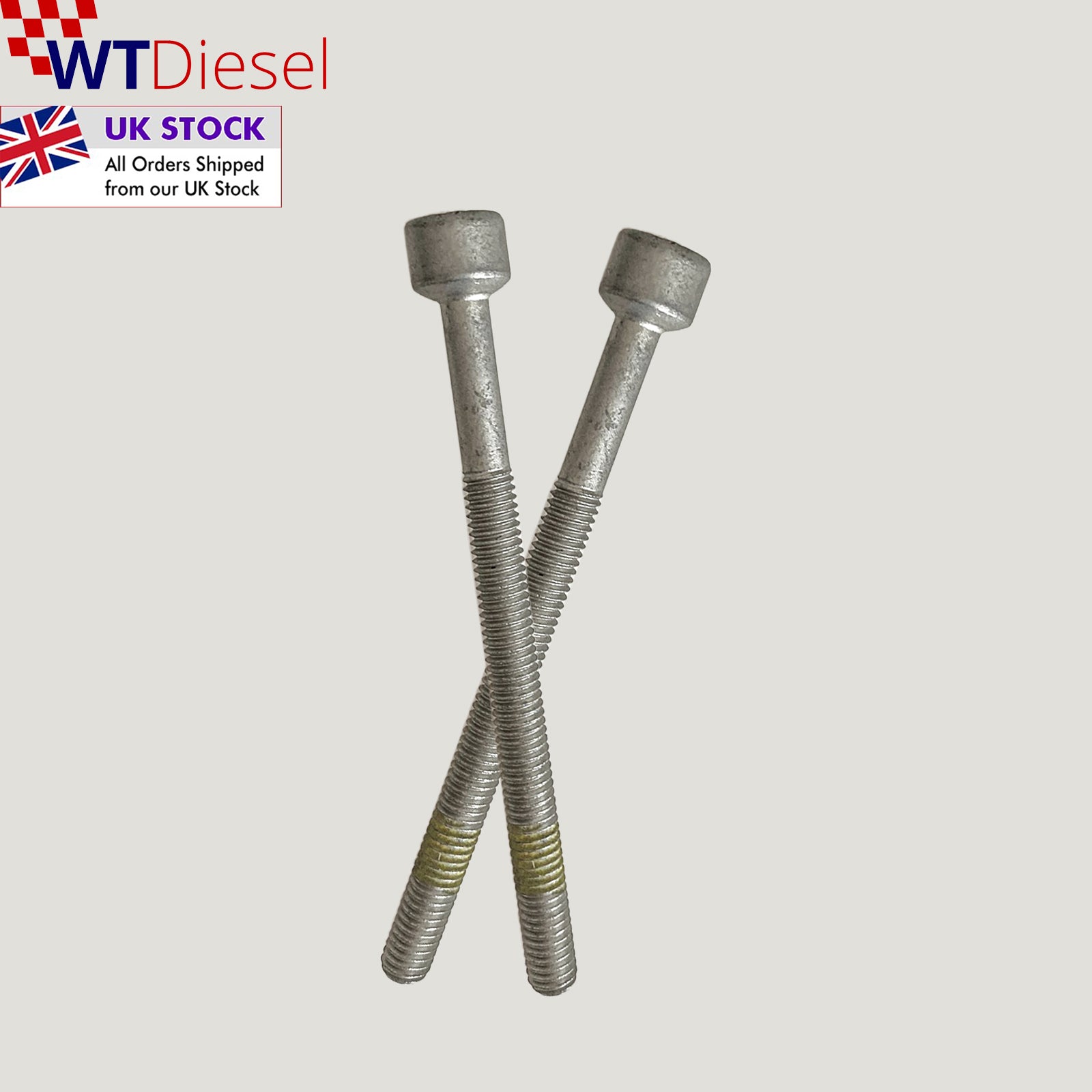 2X DIESEL INJECTOR STRETCH BOLT MERCEDES-BENZ EURO 4 28407 BOSCH COMMON RAIL