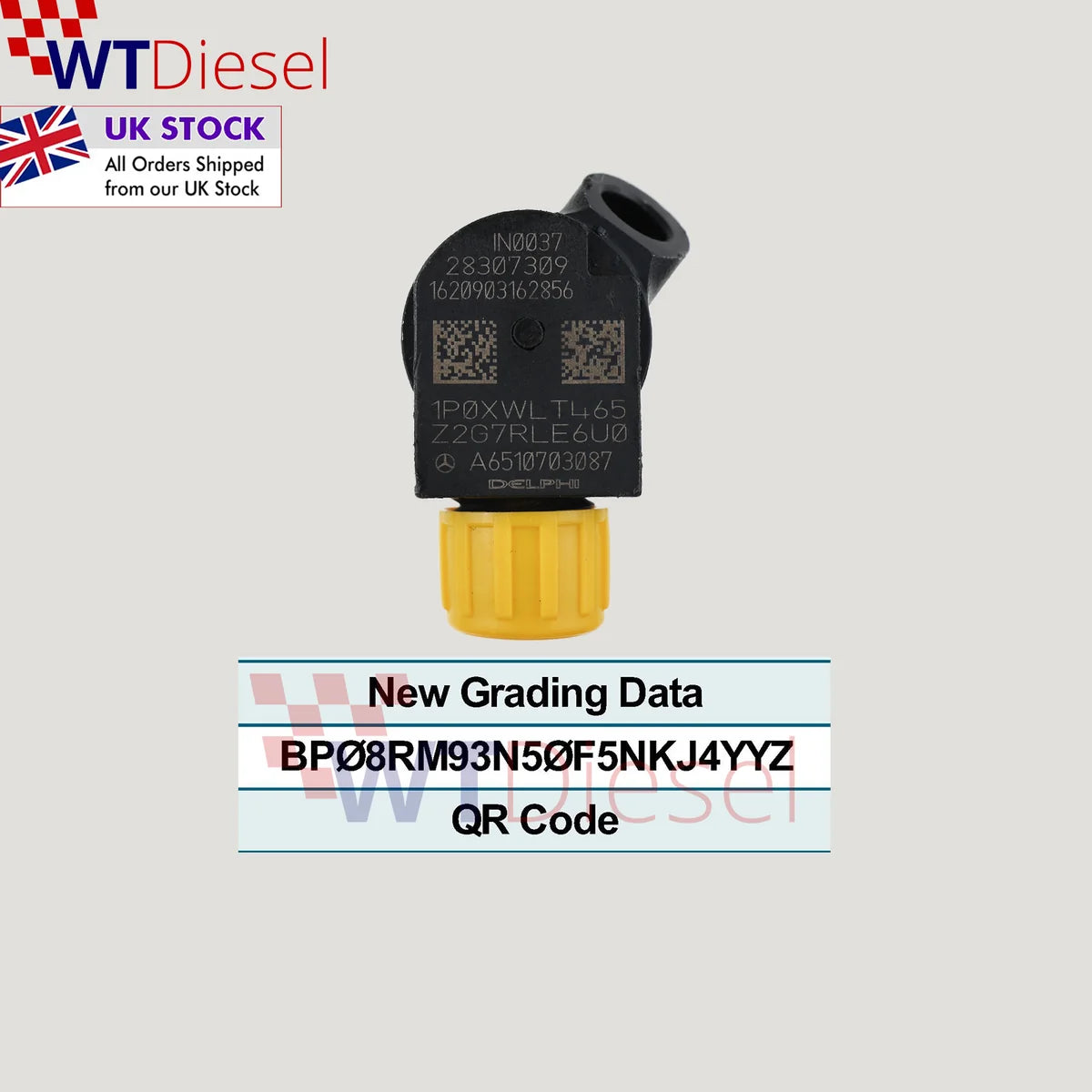 X4 Mercedes Sprinter Injector | 2143 cc | Delphi 28307309 A6510703087