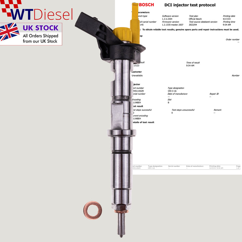 VW Crafter Injector | 2.5 TDI | Bosch 0445115029 076130277