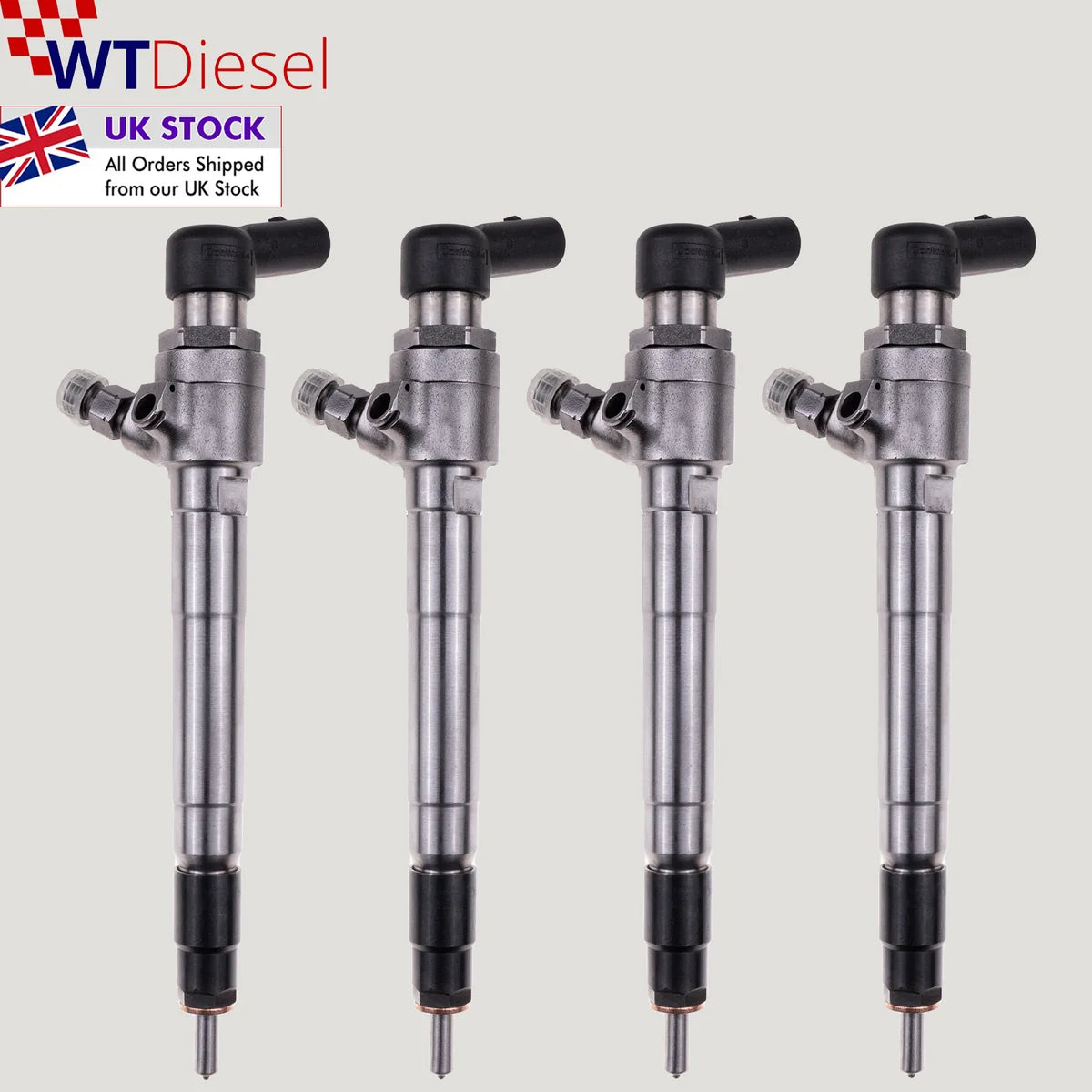 X4 Ford Citroen Peugeot Siemens Injector |2.2TDCi| BK2Q9K546AG 9801125480