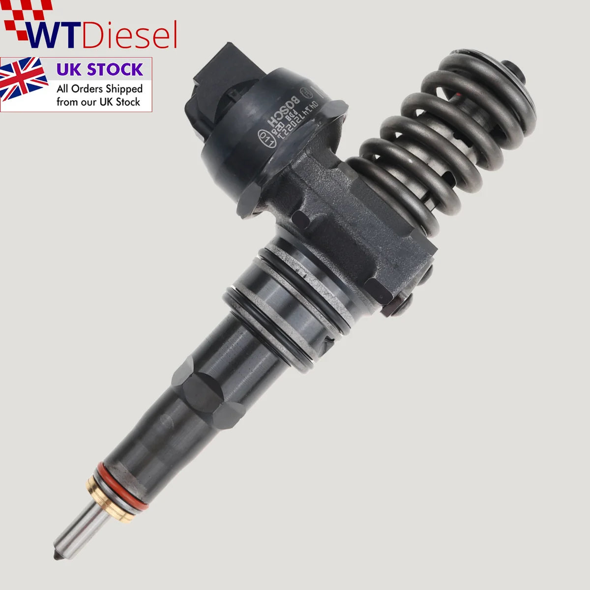 X4 VW Audi Phaeton Touareg Caddy Injector | 5.0 TDI | Bosch 0414720221