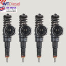 X4 0414720309 BOSCH DIESEL INJECTOR TRANSPORTER T5 2.5 TDI 07Z130073N