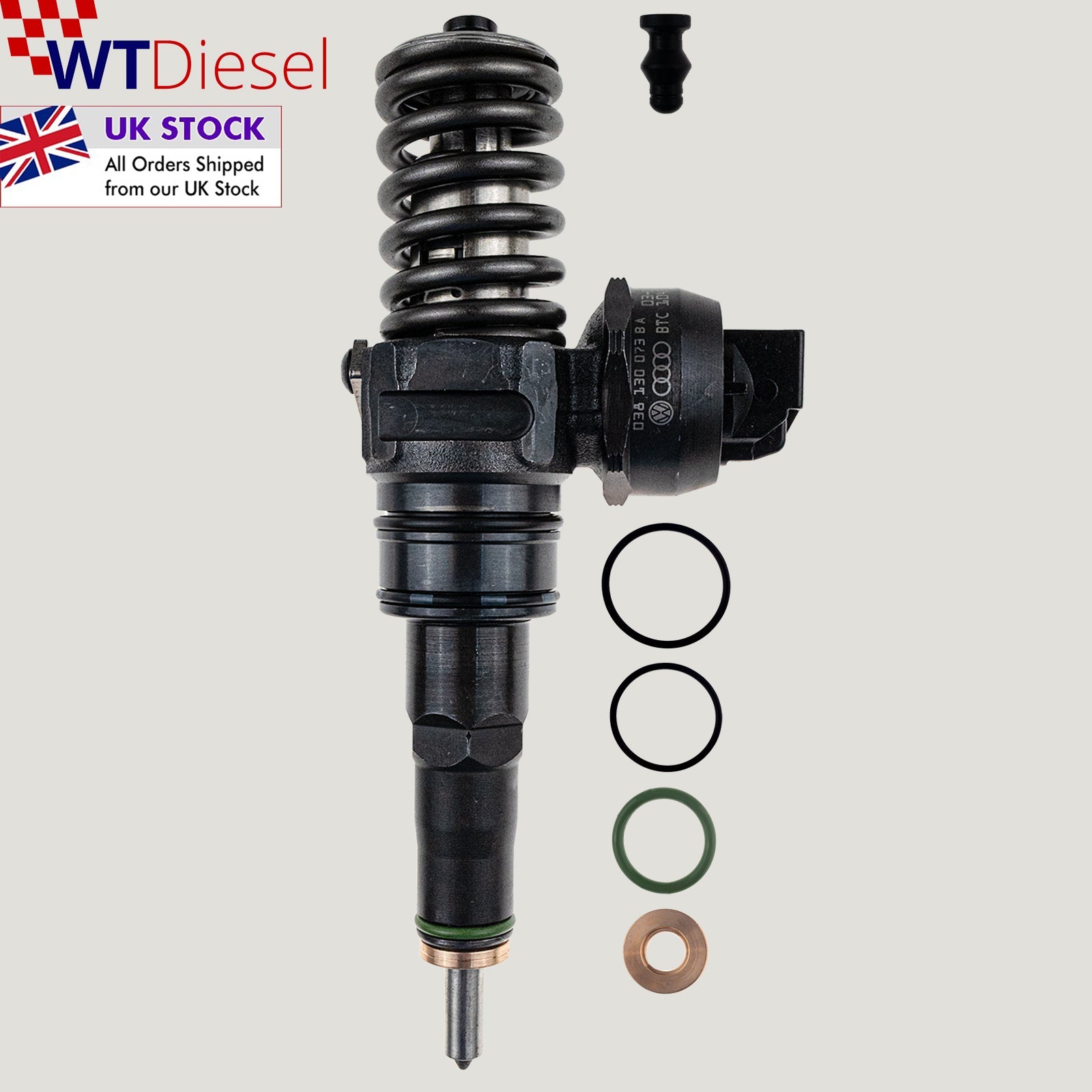 X4 VW Seat Skoda Audi Injector | 1.9 TDI | Bosch 0414720213 038130073AQ