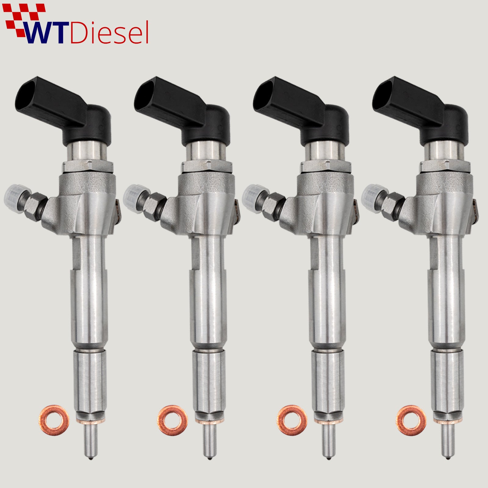 4x Ford Tourneo Connect Diesel Injector | 1.8 TDCi | Siemens 7T1Q9F593AB 5WS40250