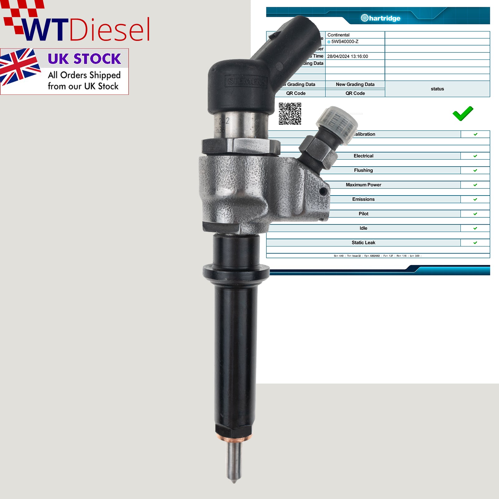 Citroen Peugeot Injector | 2.0 HDi | Siemens 9636819380 9652173780