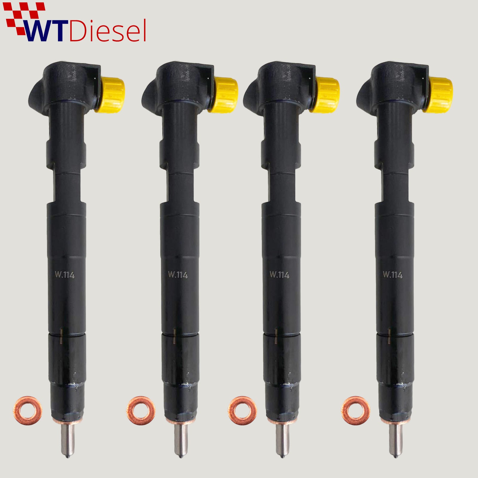 X4 Mercedes-Benz C E CLASS Diesel Injector |210 CDI| Delphi A6510702887 28271551
