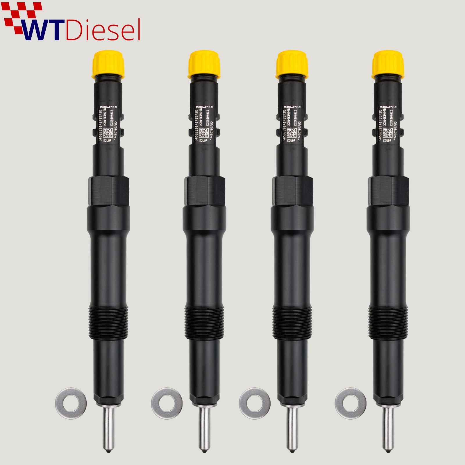 X4 Ford Mondeo III Injector | 2.0 TDCi | Delphi EJDR00401Z