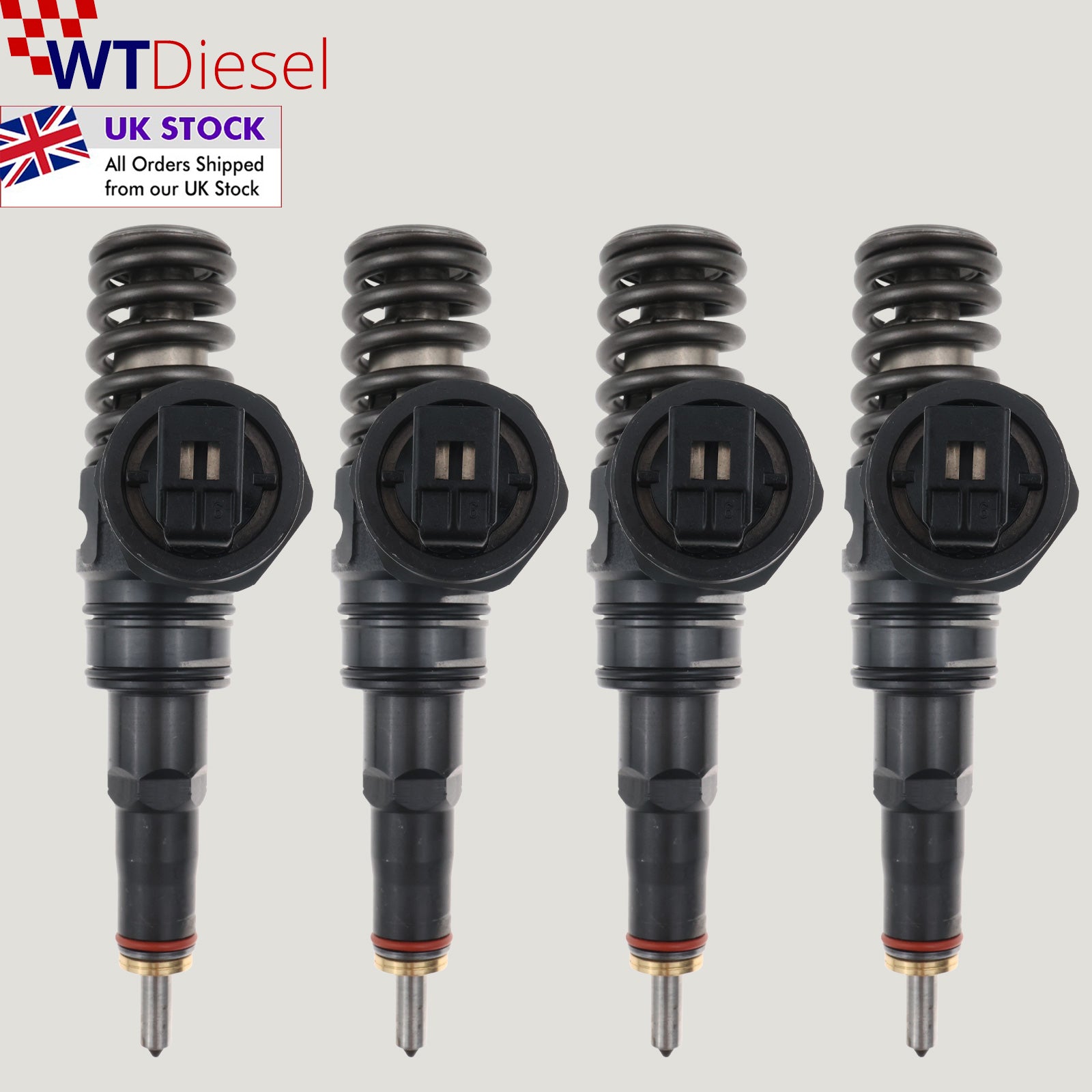 X4 Skoda Seat VW Audi Injector | 1.9 TDI Bosch 038130073AL 0414720028