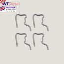 X4 SIEMENS FUEL INJECTOR BACKLEAK CLIPS